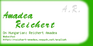amadea reichert business card